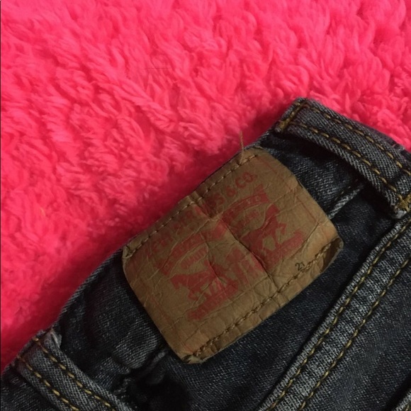 Hand painted 2T jeans - Picture 3 of 4